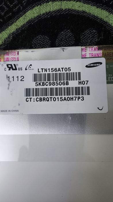 Матрица для ноутбука 15,6 Samsung 40pin