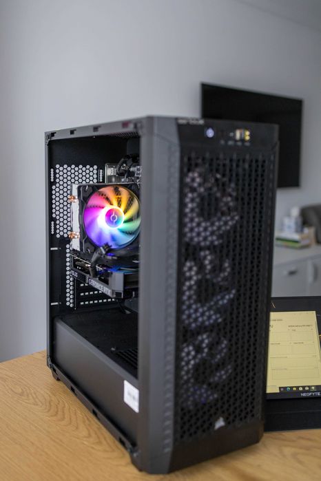 Sistem PC Gaming RTX 4060 Ti 16GB Ca NOU Garantie eMag 32GB RAM 1TB SSD 5700X 4.6Ghz