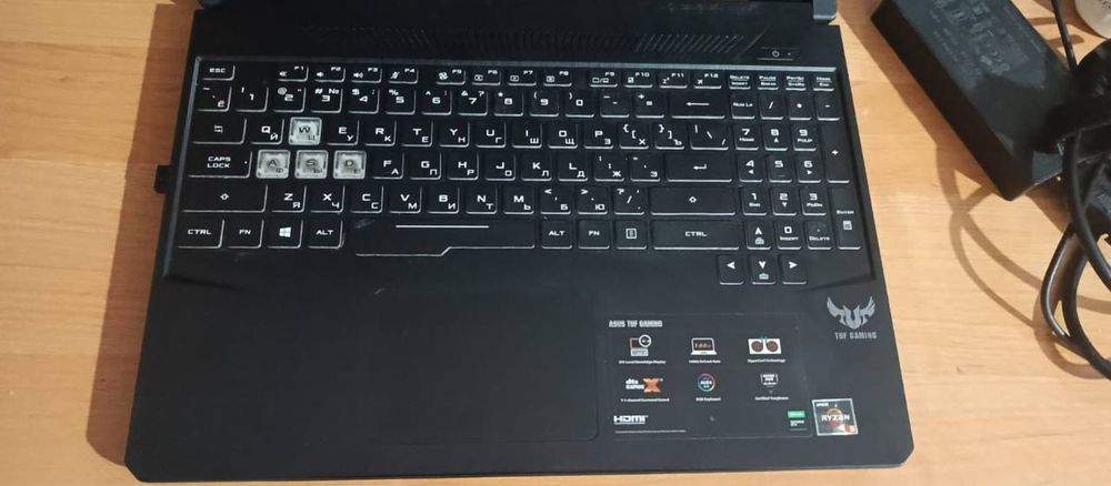 Продается ноутбук ASUS TUF Gaming FX505DT