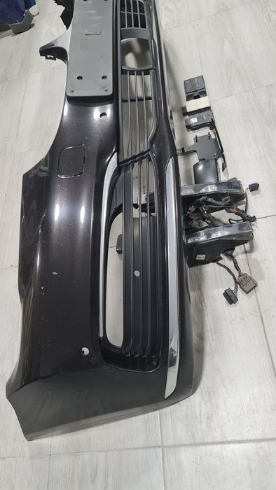 Bara fata completa grile ornament radar distronic cablaj BMW 7 G11 g12