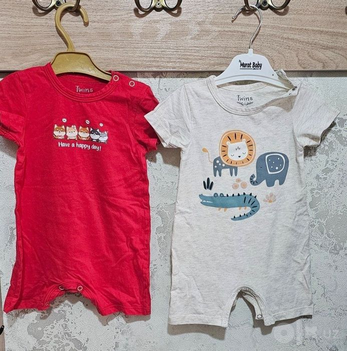 Песочники и боди платья