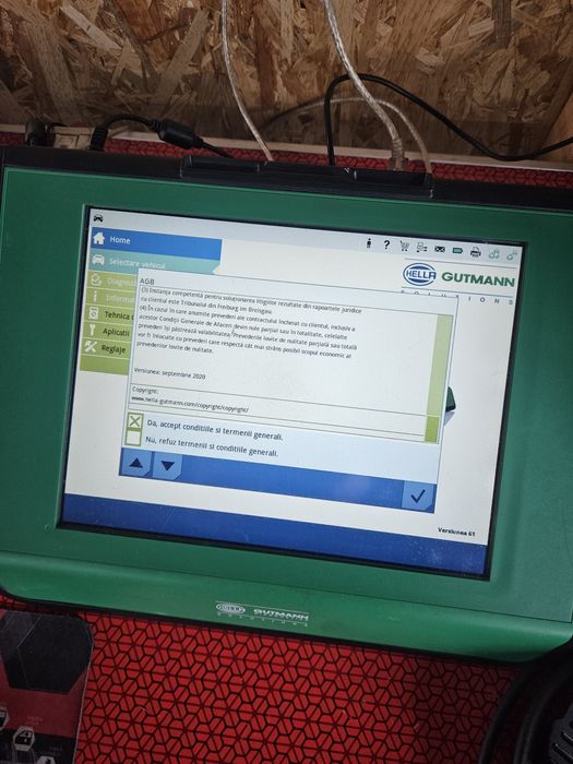 Hella Gutmann Mega Macs 66 in limba romana