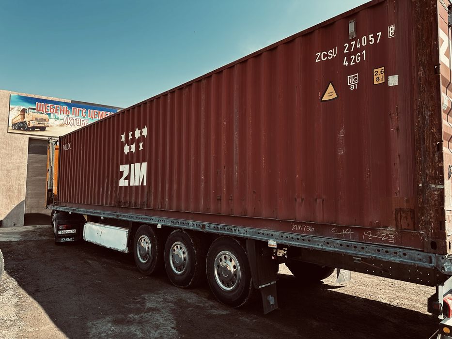 12 метр ЖД контейнер