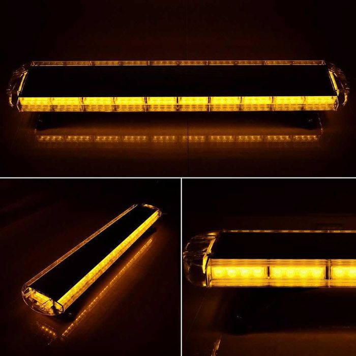 12V 24V 130 см LED Диодна Аварийна лампа Маяк за Пътна помощ Платформа