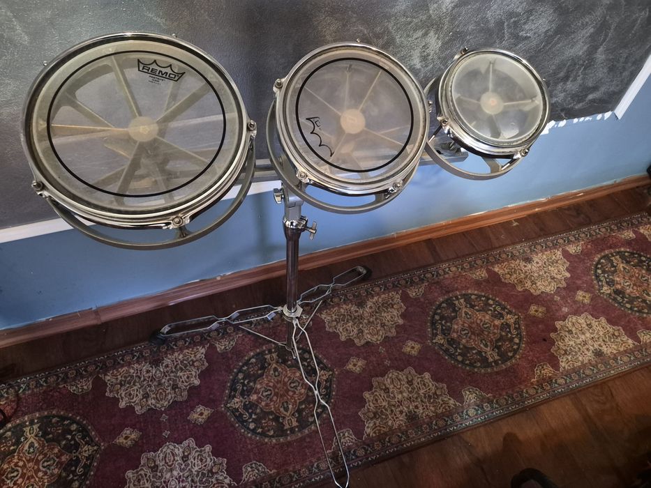 Rototumuri REMO Roto-Tom percutie 6' 8' 10' stativ & nu am bețe