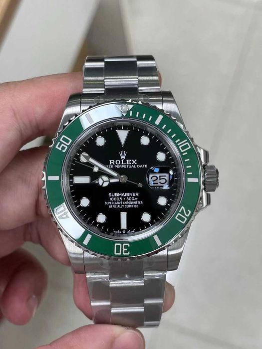 rolex submariner starbucks