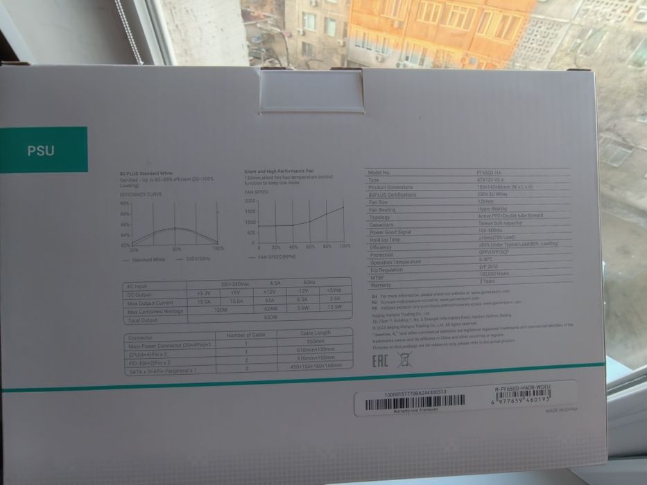 Блок питания PF650