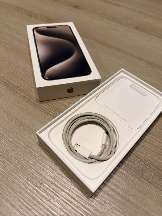 Vand Iphone 15 Pro Max Natural Titanium 256 GB