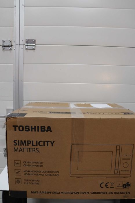 Микровълнова фурна Toshiba MW3-AM25PFI 25L 900W,инвертор, размразяване