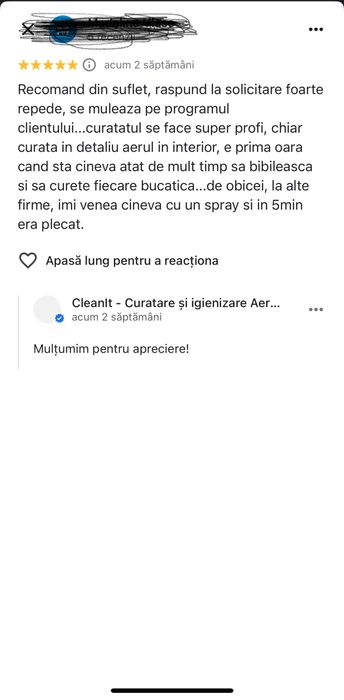 Curatare Saltele / Canapele / Auto / Igienizare aer conditionat aburi