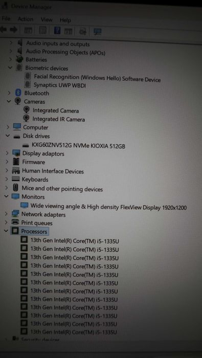 Lenovo ThinkPad T14s 4 Gen / i5 1335U / SSD 512GB / 16GB