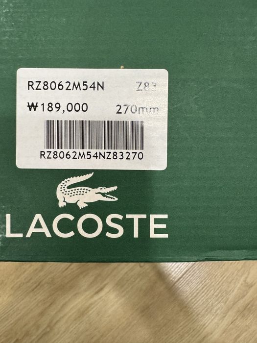 Кроссовки Лакосте Lacoste