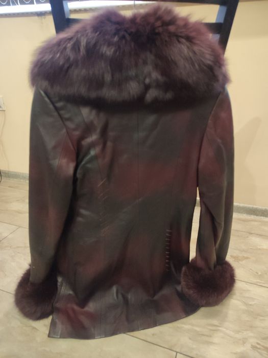 Дамско яке, естествена кожа