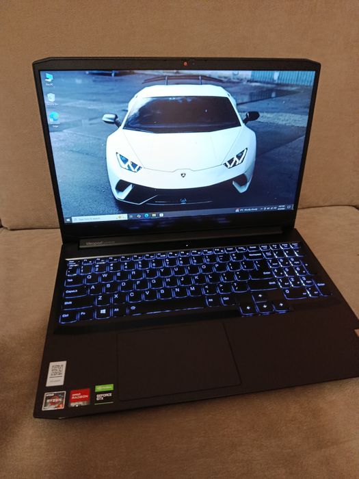Laptop GTX 1650  Ryzen 5 5600H 8GB SSD  baterie 2 ore +