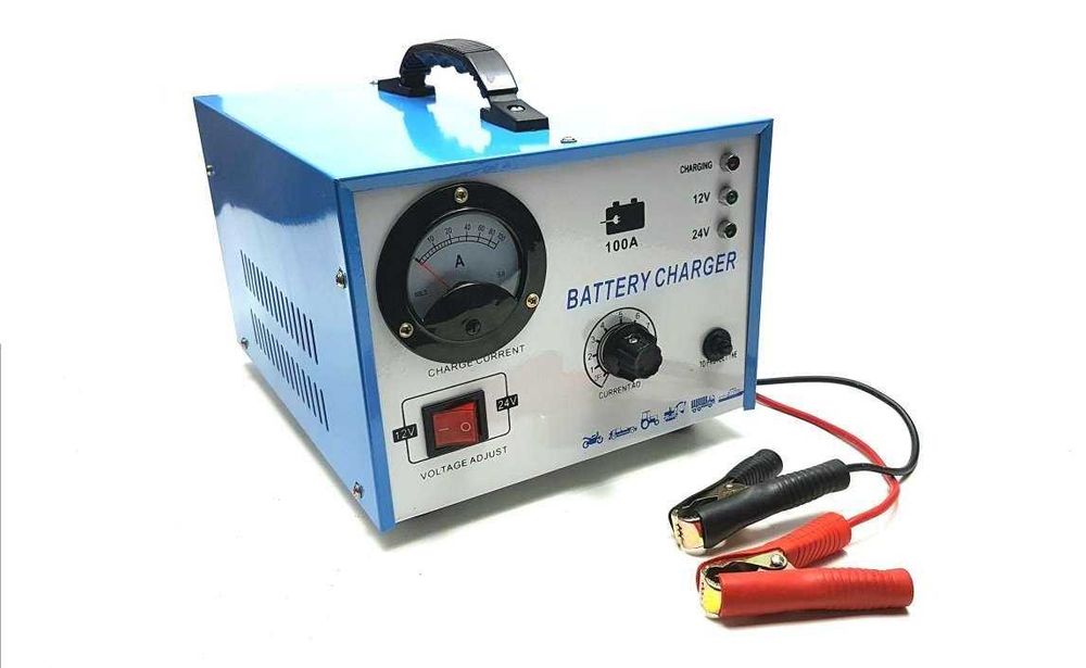 Зарядно за акумулатор 100A ампера за Автомобил Камион 12V-24V