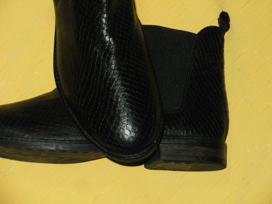 нови дамски боти естествена кожа 37/38