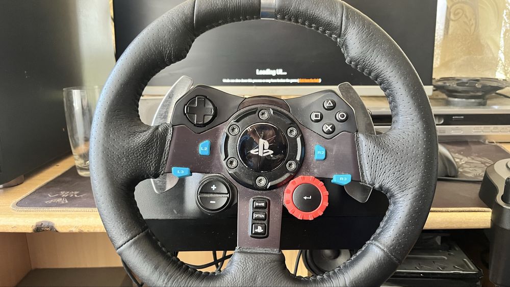 Logitech g29 + shifter волан за игра