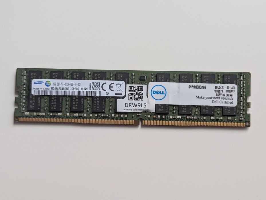 Memorie Server 16GB DDR4 PC4-2133P-R, Samsung M393A2G40DB0-CPB0Q
