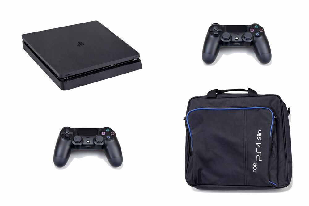 PS4 Slim 500Gb + игры