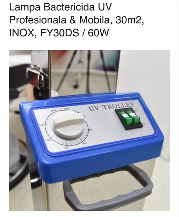 Lampa bactericida UV pentru dezinfectie terminala