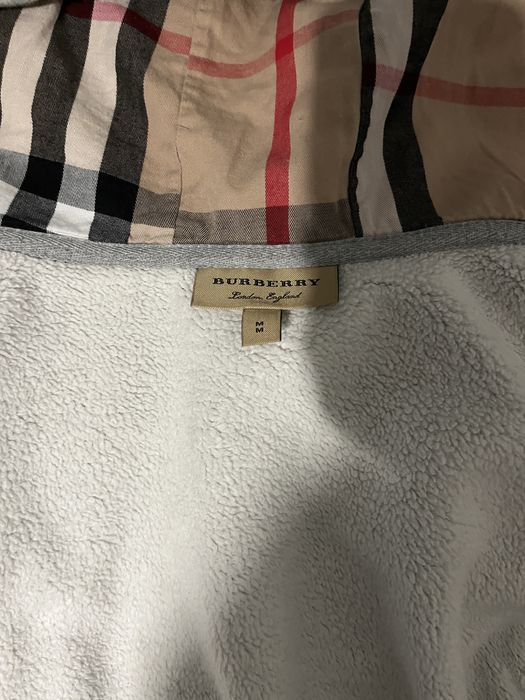 Burberry zip up