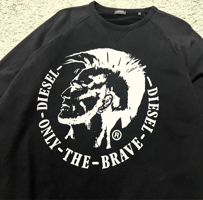 diesel only for brave vintage sweater