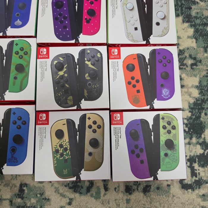 Set Controllere Nintendo Switch Joy-Con - Zelda Tears of the Kingdom