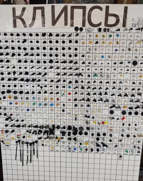 Клипсы, автомобильные крепления