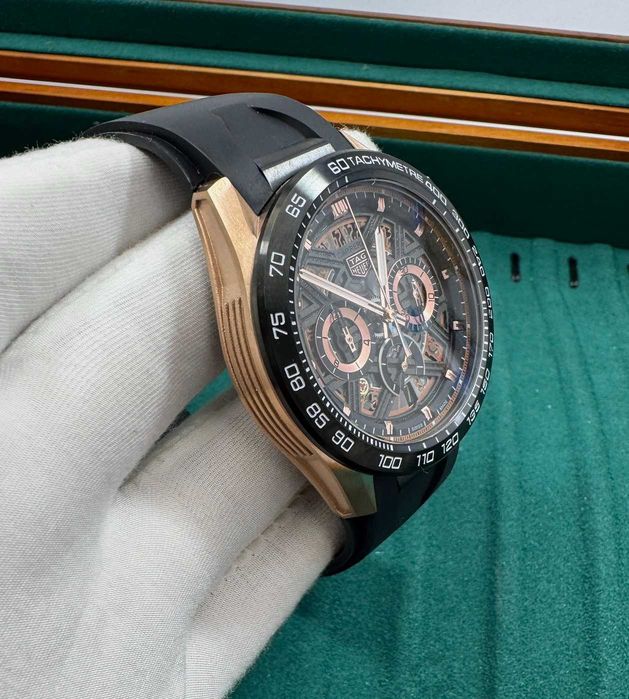 tag carrera heuer черно злато