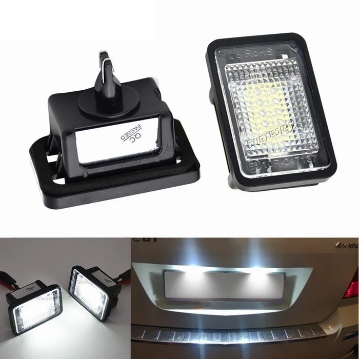 плафони за заден номер Mercedes GL, ML, GLK, W166, X156, X166 monto.bg