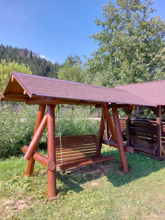 Mobilier rustic de grădină