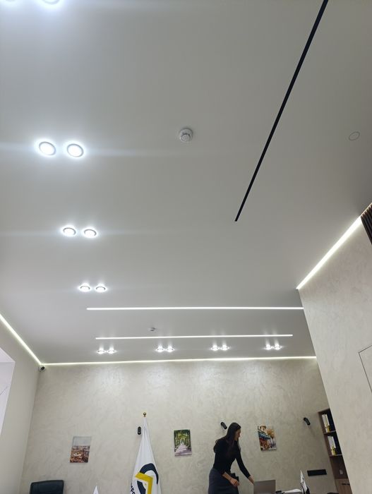 Натяжные потолки