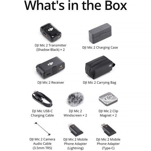 DJI mic Wireless microphone New