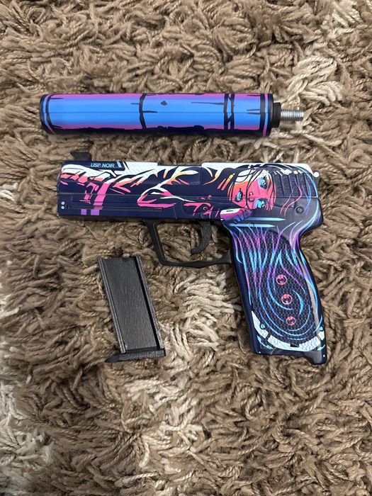 Игрушечный резинкострел Usp из игры CS GO