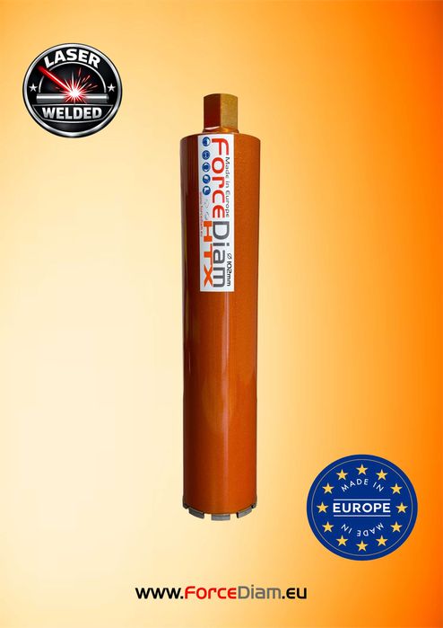 Ø102 Carota Diamantata pentru beton, ForceDiam HTX, Diametru 102mm,L 450mm