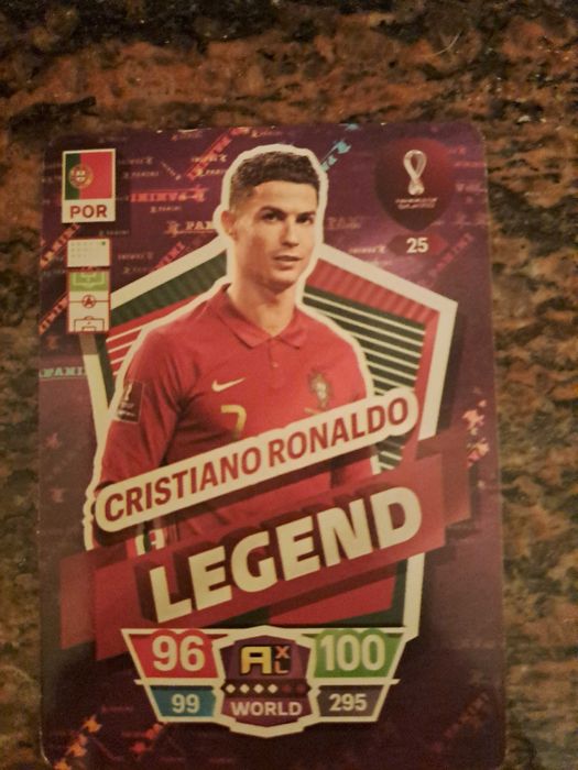 Messi and Ronaldo cards