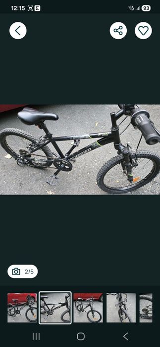 Bicicleta rockrider st 500