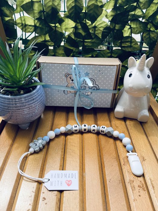 Персонализирани бебешки клипсове