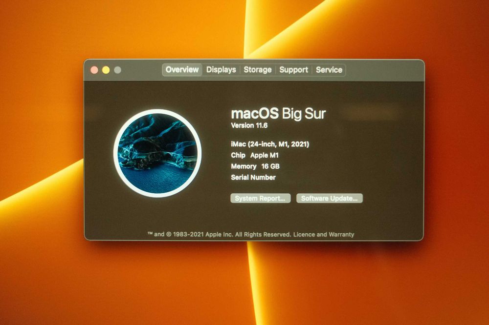 Apple iMac 24” Procesor M1 – 16GB RAM / 512GB SSD – Galben – Ca nou