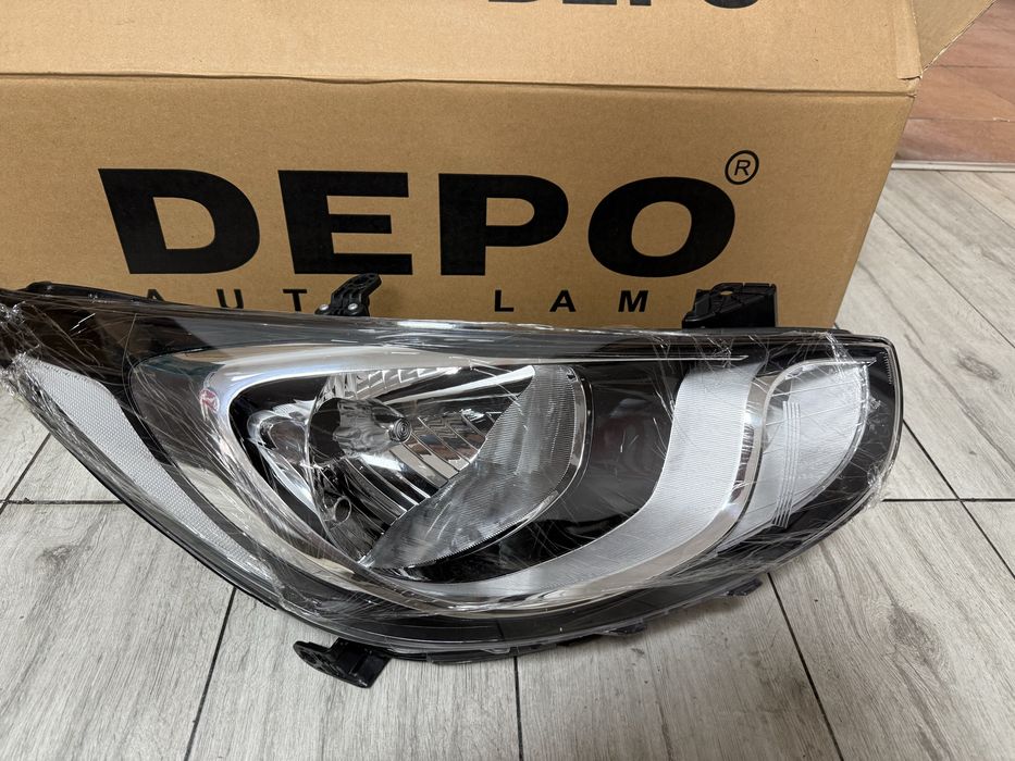 Фара DEPO Hyundai Accent / Solaris 11-14