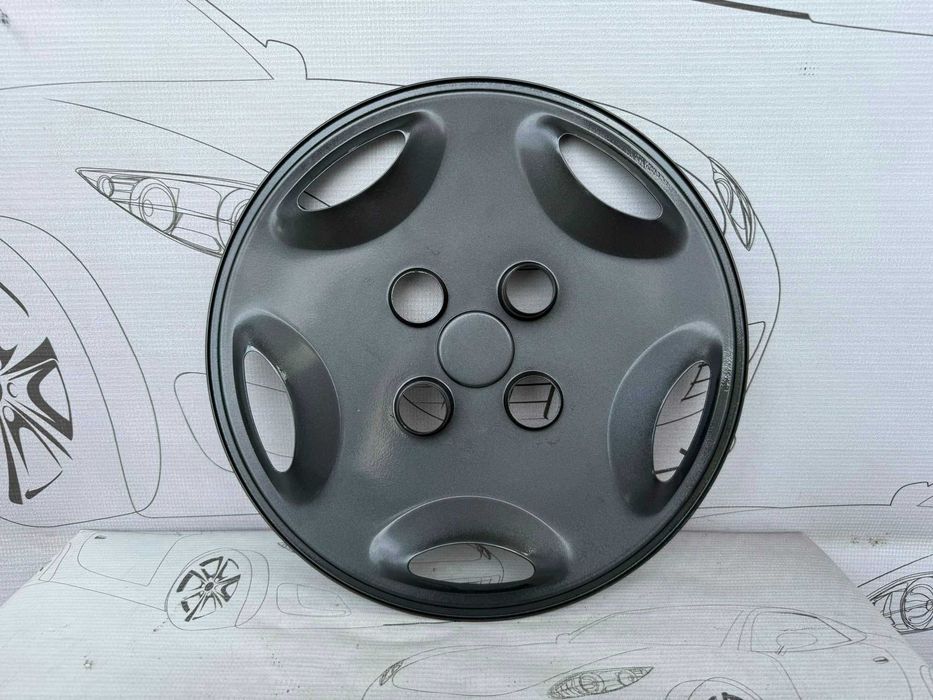 Capac Roată Metalic Argintiu Negru Peugeot 106 940615 1996 / [1996-2003] / (4B2)