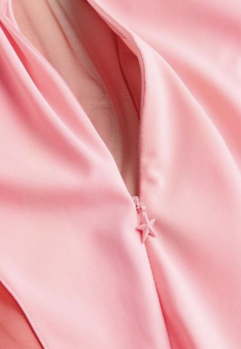 Rochie roz Mugler H&M Mugler&H&M rochita roz  36 S