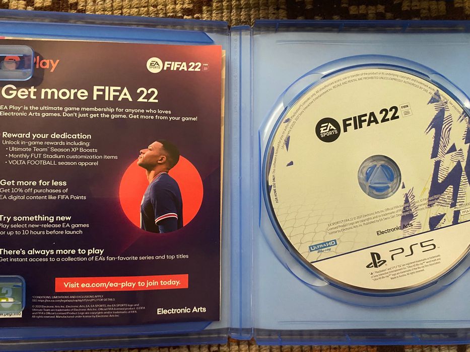 Outriders, Fifa 22, Back4blood, Demon’s souls- PS5 игри