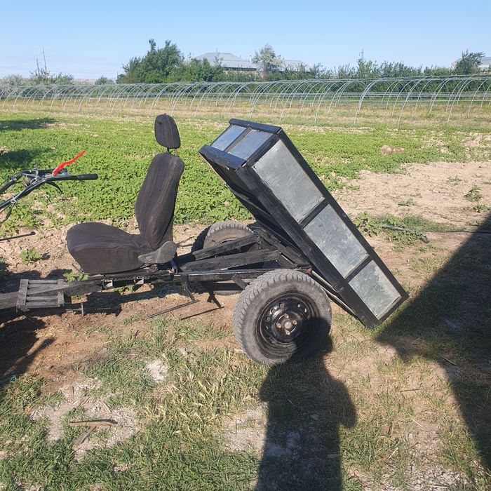 мотоблок с прицепом