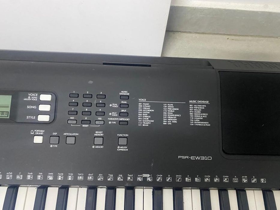 Orga electronica Yamaha PSR-EW310, 76 de clape -N2-