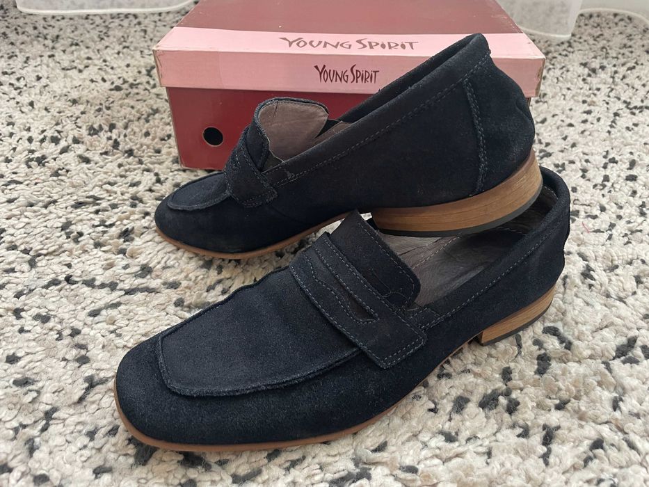 Mocasini / Pantofi Piele Intoarsa Masura 40