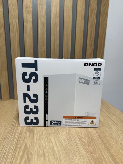NAS Qnap TS-233  2 Bay - Nou - Sigilat