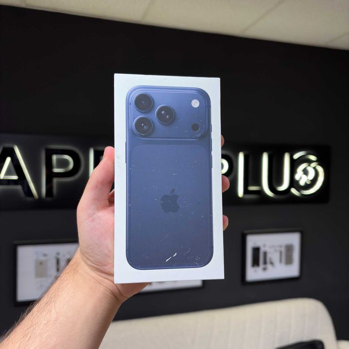 iPhone 17 Pro 256Gb Deep Blue Nou/Sigilat + 24 Luni Garanție/ Apple Plug