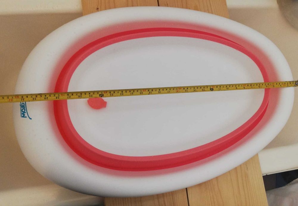 Cadita pliabila, cu reductor detasabil, Roz, U-grow