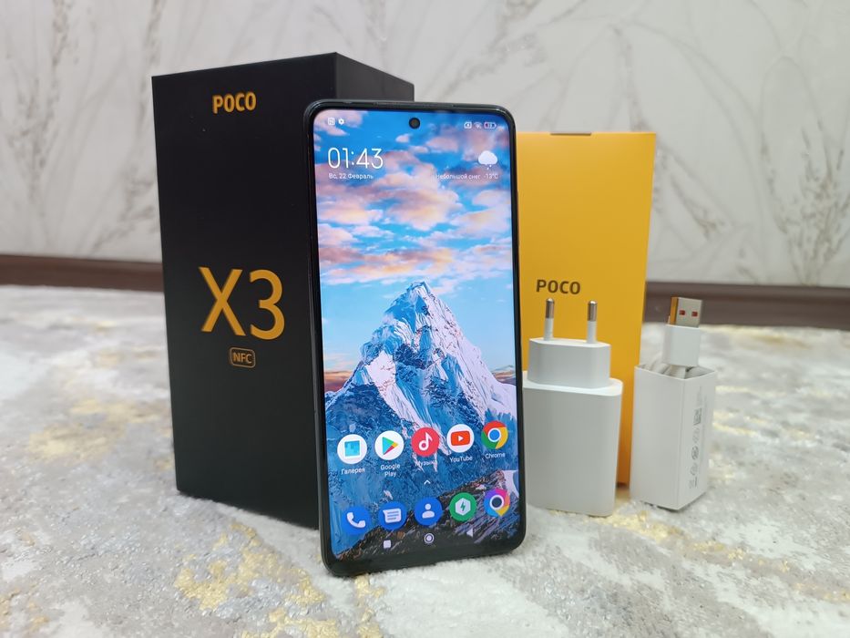 Poco X3 NFC / 128GB Полный комплект.